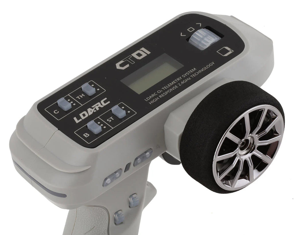 WHITE LDARC CT01 8-Channel 2.4Ghz Telemetry Radio System (w
