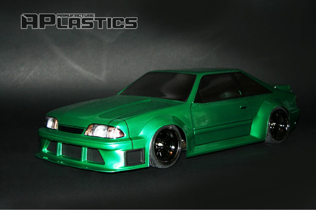 Ford Mustang HCWB FOX 1-10 Body Set [APlastics] HCWB – Super-G R/C