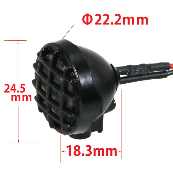 Off-Road Rally Style Fog Flood Lights 1-10 LED Holder with Mounts (4pc ...