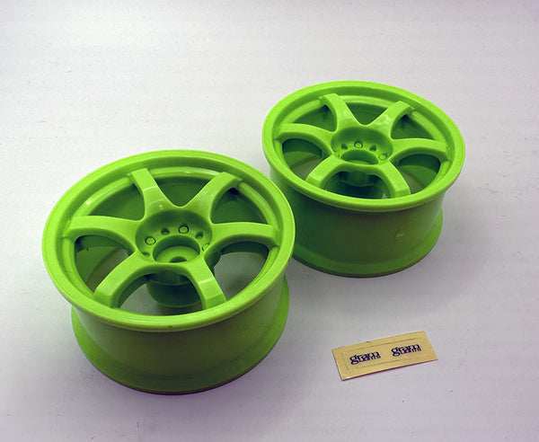 1-10 RAYS - Neon Green GRAMLIGHTS 57D Rims 6mm 8mm - DRIFT RIMS [LAB ...