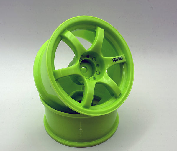 1-10 RAYS - Neon Green GRAMLIGHTS 57D Rims 6mm 8mm - DRIFT RIMS [LAB ...