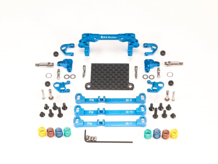 Mini-Z V4 MR03-PNR2.5W Double A-Arm Front Suspension (Orange
