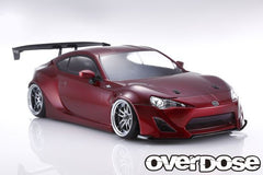 OVERDOSE OD1987b SCION Weld FR-S ボディセット Toyota GT86 - Weld Scion FRS 1-10 Body Set (includes Voltex Wing