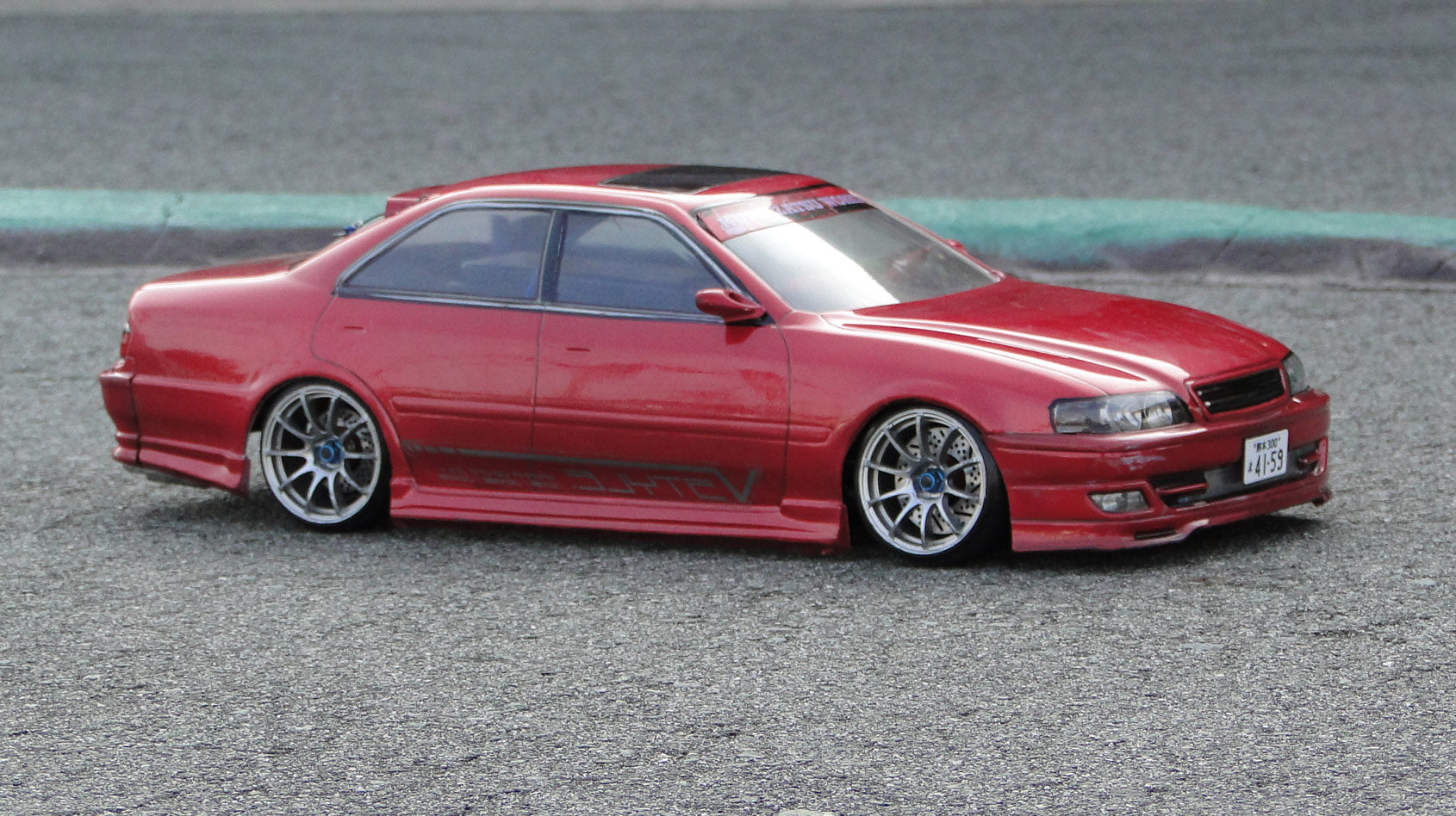 Toyota Chaser JZX100 TRD 1-10 Body Set [DLIKE x Pandora Collab 