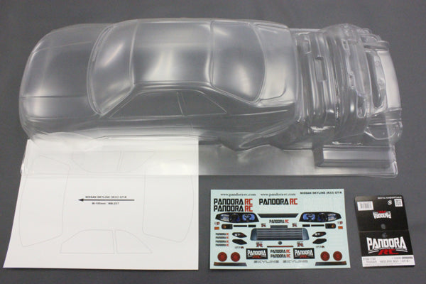 Nissan Skyline GT-R R33 1-10 Body Set [Pandora] PAB-3130