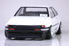 ラジコンTOYOTA 　AE86 Toyota Corolla Trueno (Pop Up Lights) AE86 Coupe 1-10 Body