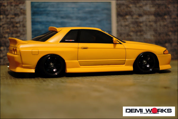 Demi Works VNS Body Kit + Truck and Roof Wing for Tamiya R32 [Demi Wor ...