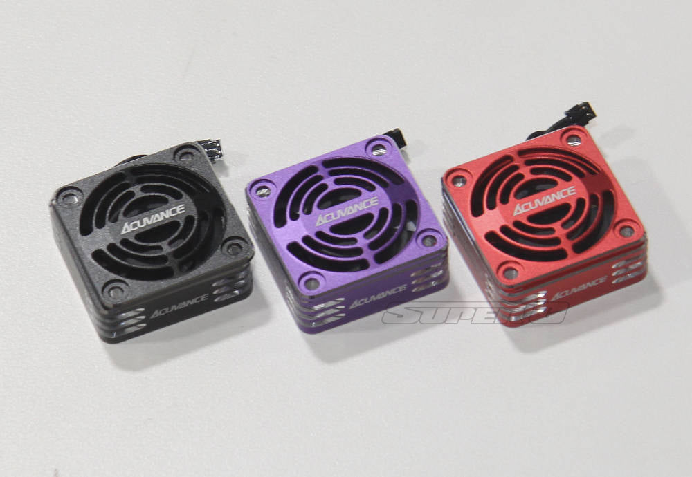 30MM REY STORM HIGH RPM TURBO COOLING FAN ( BLACK RED PURPLE