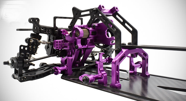 LIMITED EDITION Reve D MC-1 Full Conversion YD2 (RED or PURPLE) for SLIDE  RACK and BELL CRANK[Reve D] RKD-MC1R RKD-MC1P