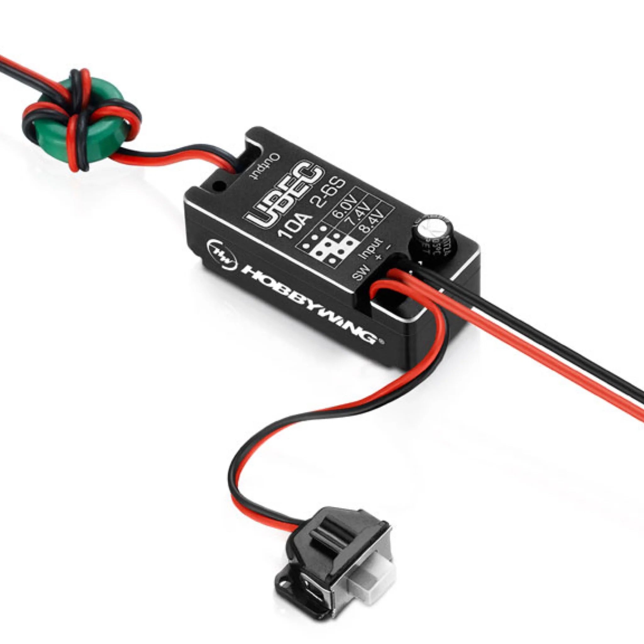 UBEC 10A (2-6S) BEC (6.0v, 7.4v and 8.4v) [Hobbywing UBEC 10A (2-6S) BEC (6.0v, 7.4v and 8.4v) [Hobbywing