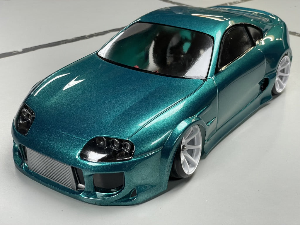 TOYOTA SUPRA 1/10 ボディキット Toyota Supra A80 MARKIV MARK 4 1-10 Body Set (200mm