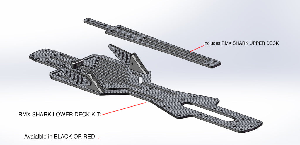 Rhino Racing SHARK RMX Conversion Kit - Black Rhino Racing SHARK RMX Conversion Kit - Black