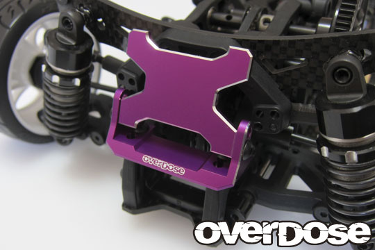 JT Aluminum Rear ESC Mount GALM V2 VACULA (RED PURPLE BLACK) [Overdose]  OD2851 OD2852 OD2853