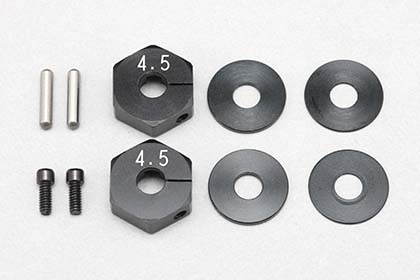 Yokomo Alum. Clamp Wheel Hub 7.0mm - Black