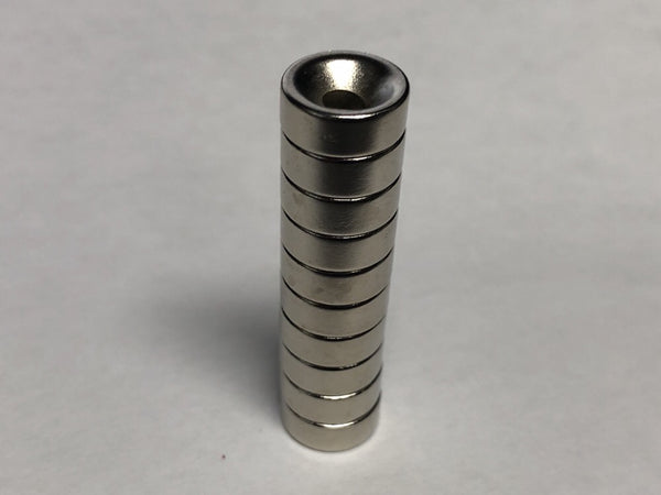 UNIVERSAL ROUND Magnets for GENERAL USE (COUNTERSUNK) RARE EARTH - 1-1 ...