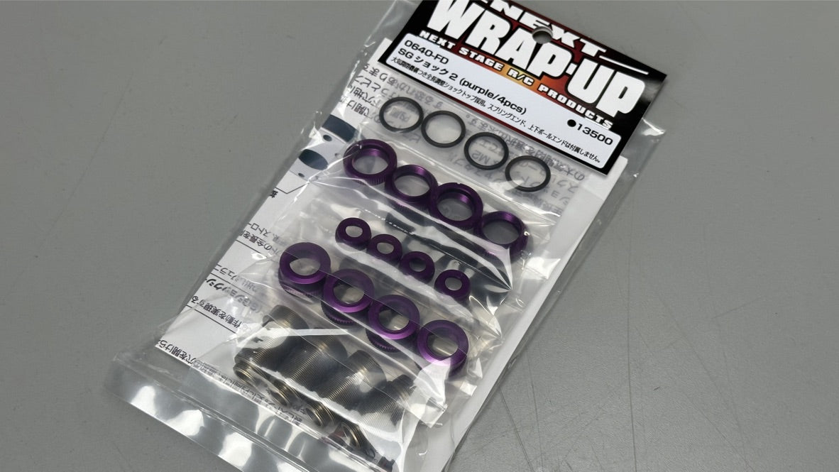 SG Shock 2 - Set - WRAP-UP Next - BLACK RED PURPLE 0638-FD 0639-FD 