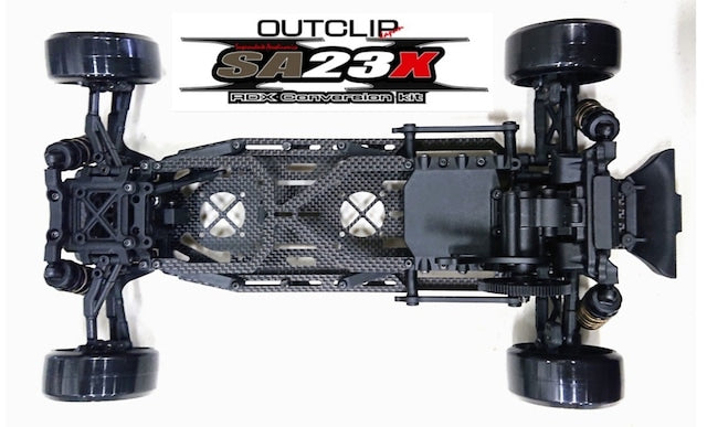 SA23X RDX CONVERSION KIT AND UPPER X BRACE COMBO [OUTCLIP