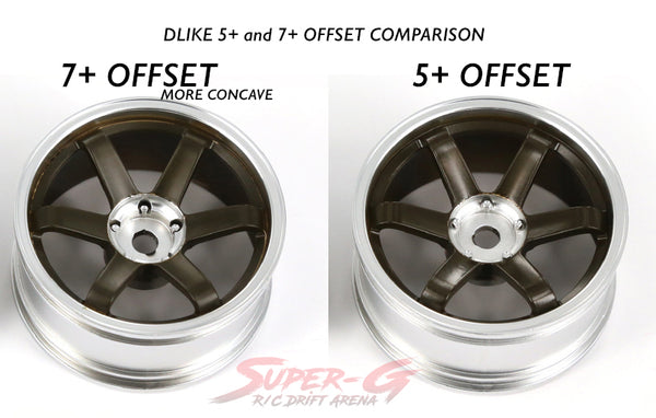 TE-37SL MS-37SL Rims 5mm - 7mm (White) [D-Like] DL395-2 DL394-2 – Super ...
