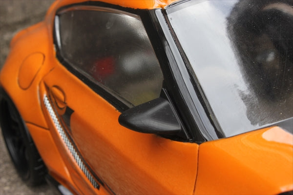 AERO Type-1 Universal Style Mirrors (w- Chrome Decal) [Pandora