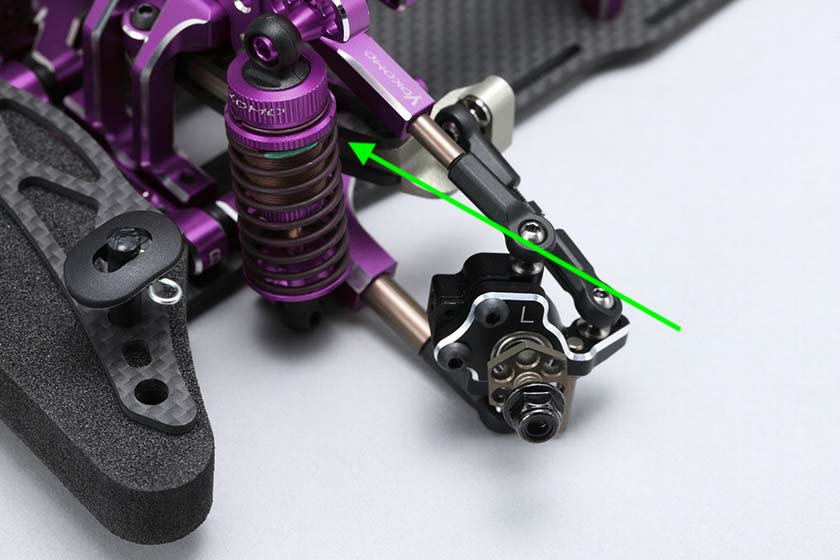 PURPLE YD-2 SLF Big Bore Shock Set [Yokomo] Y2-SBBSPA – Super-G R 