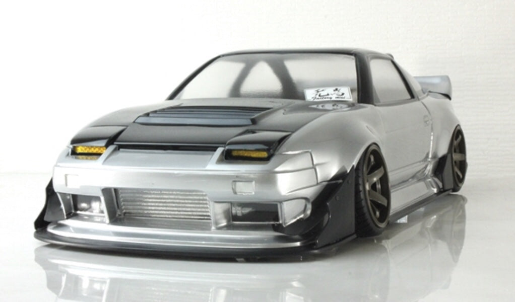 PANDORARC パンドラ　180sx 風神　ラジコンボディ カットライン解説】パンドラRC｜NISSAN 180SX 風神【ボディ製作