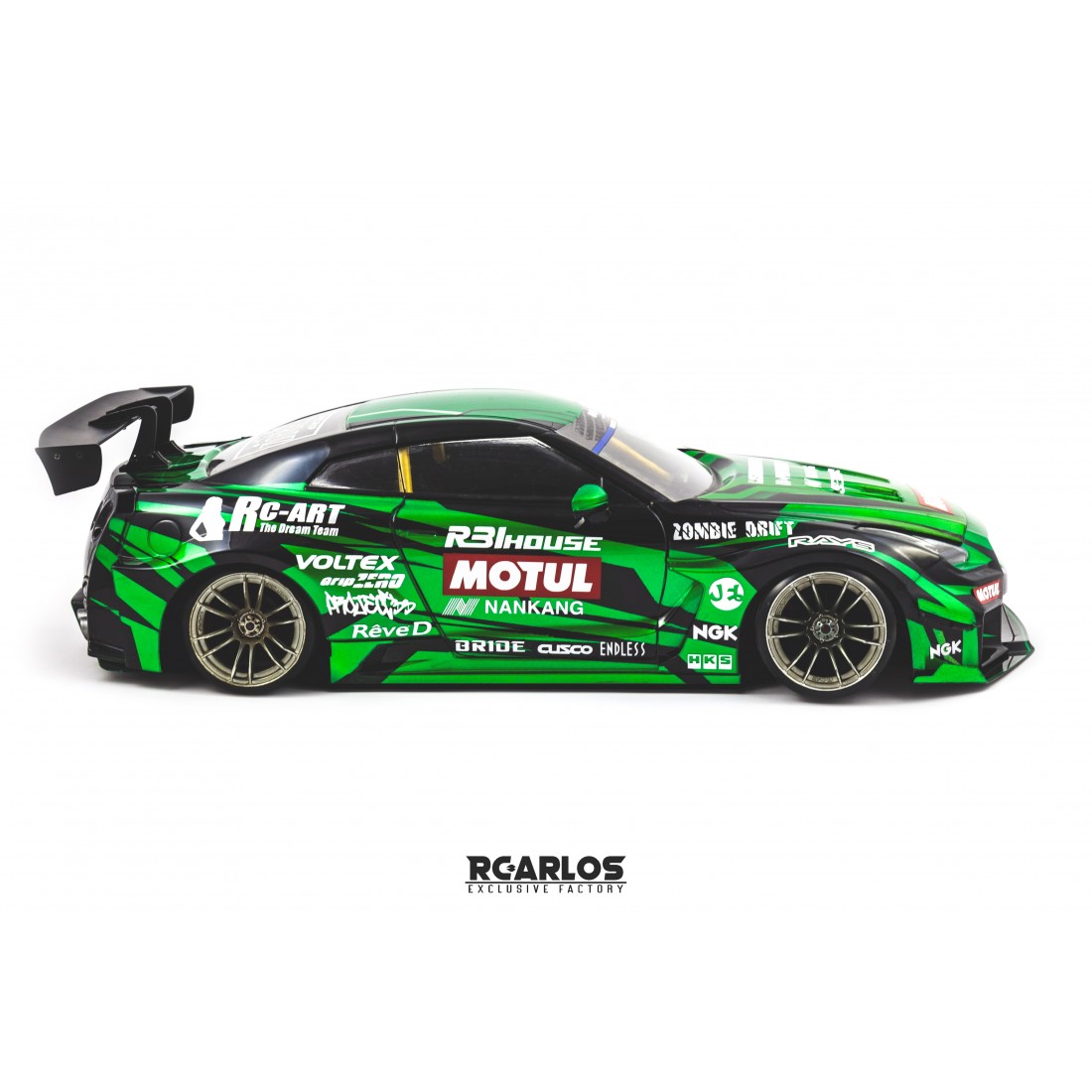 Nissan GTR R35 Silhouette Works Liberty Walk RR 1-10 Drift Body Shell [24K] TAF13000