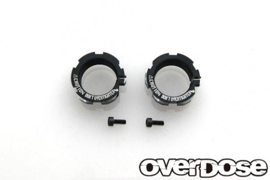 Overdose Alum. Shock Adjust Nut - Black Overdose Alum. Shock Adjust Nut - Black