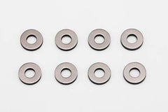 YOKOMO 1mm Caster Angle Spacer Shims (Black) 8-Pack [Yokomo] SD