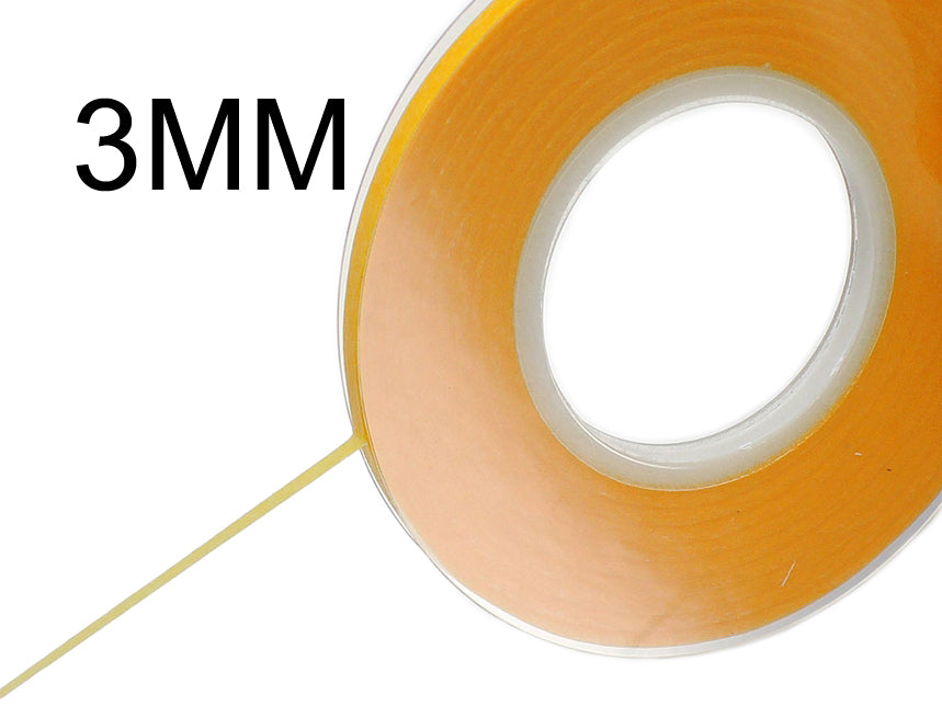PET Masking Tape - YELLOW - (54ft) [Tamiya] 1mm 2mm 3mm
