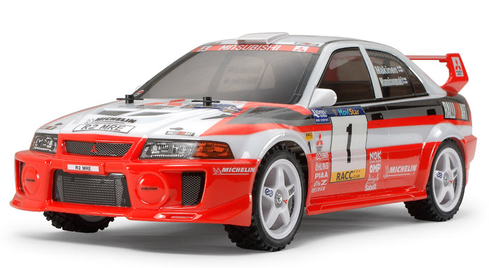 ホビーラジコン LANCER EVOLUTION Mitsubishi Lancer Evo V Evolution 5 1-10 Body Shell [Quality