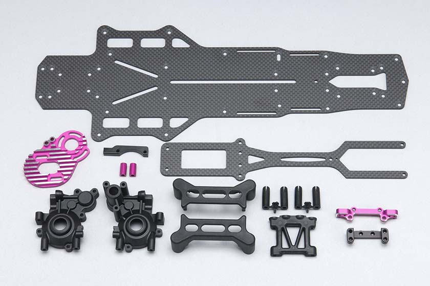 YD-2RX RX Conversion Kit Set Purple Red Black [Yokomo] Y2-RXC Y2 