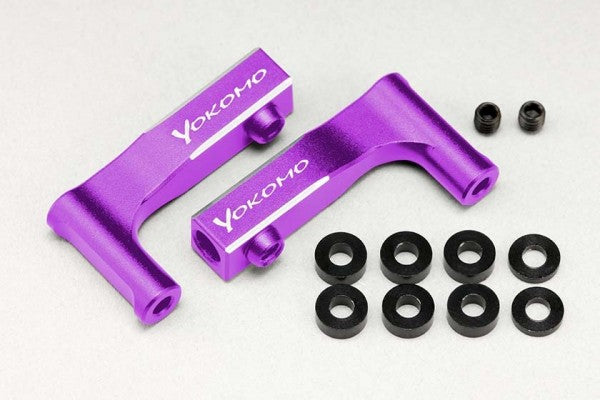 YD2 - Aluminum Upper I Arm (V2) BLUE PURPLE RED BLACK